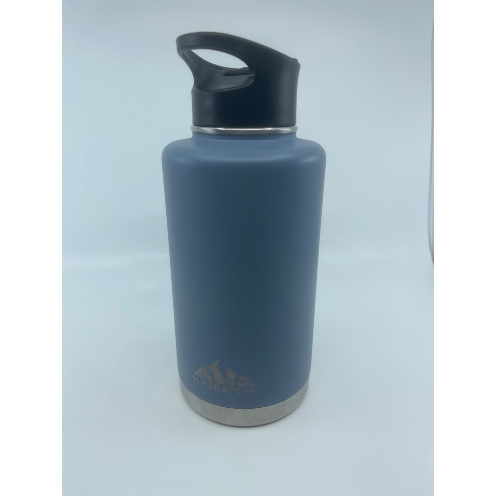 Hydrapeak 50oz Wide Mouth Stainless Steel Water Bottle Slate Blue insulated